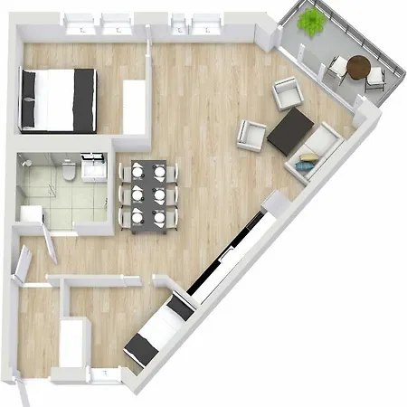 Luxury Downtown - Ap 407 Lejlighed Tromsø